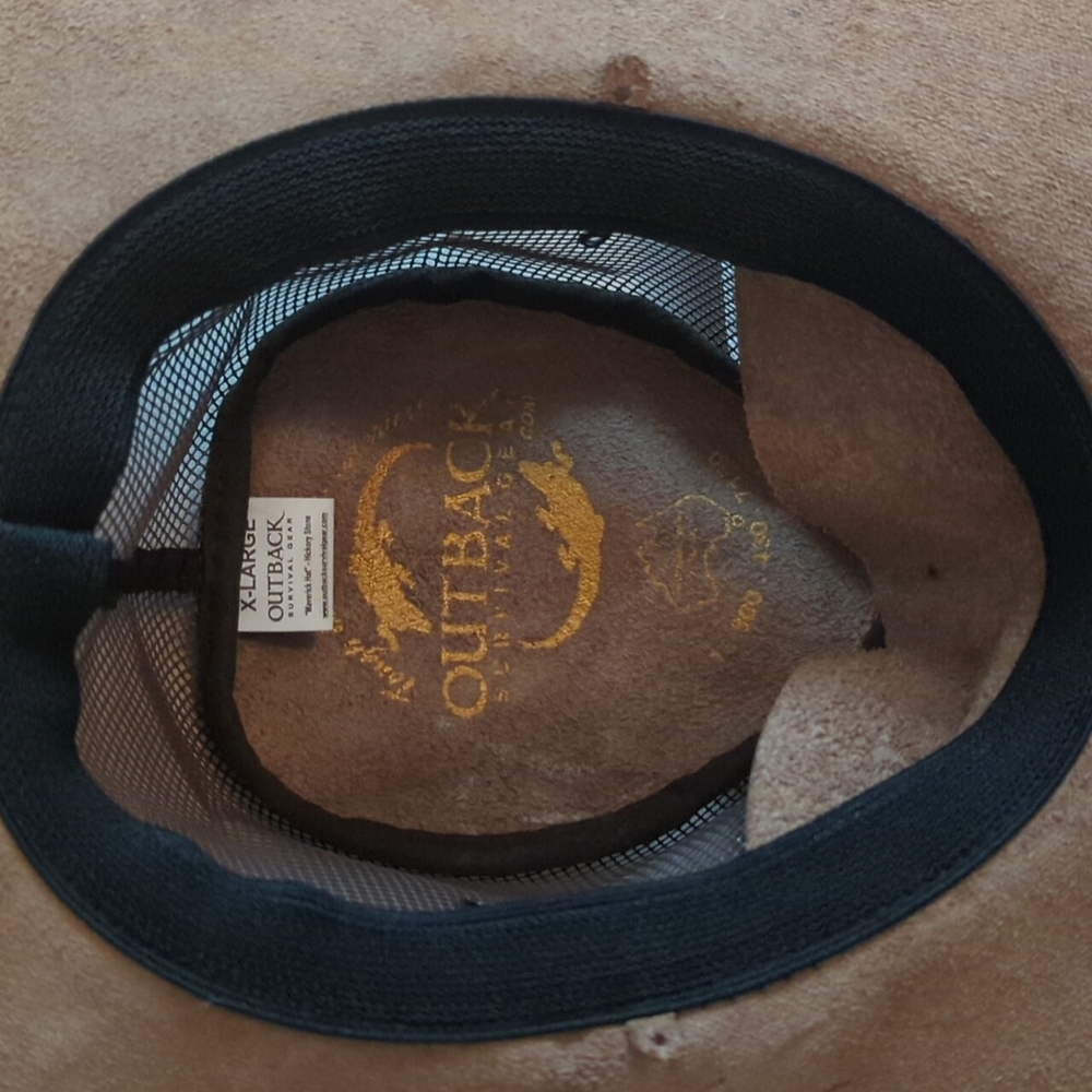 Leather Outback Hat - image 4